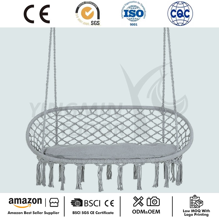 Ghế võng xích đu 2 người Macrame