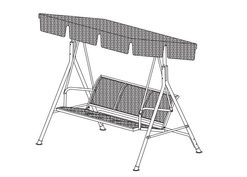 Hướng Dẫn Lắp Ráp Ghế Xích Đu Ngoài Trời 3 Chỗ