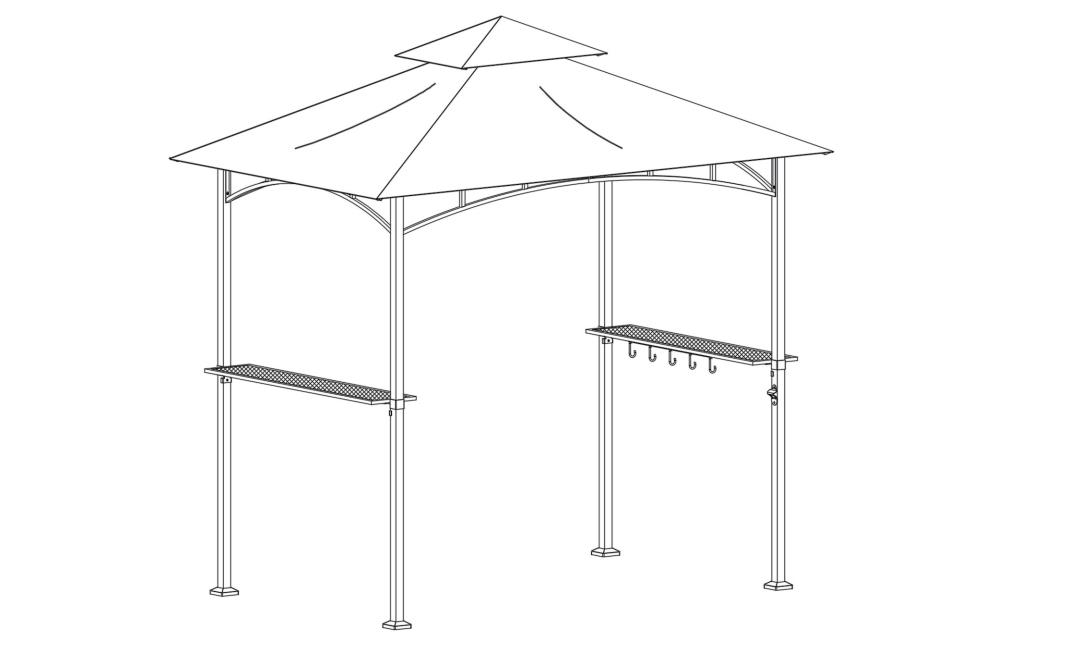 Hướng dẫn lắp đặt Gazebo nướng bằng thép