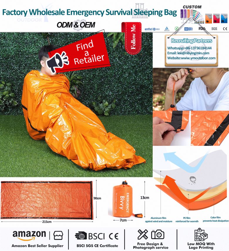 Những chiếc chăn/túi ngủ khẩn cấp này thật tuyệt vời!