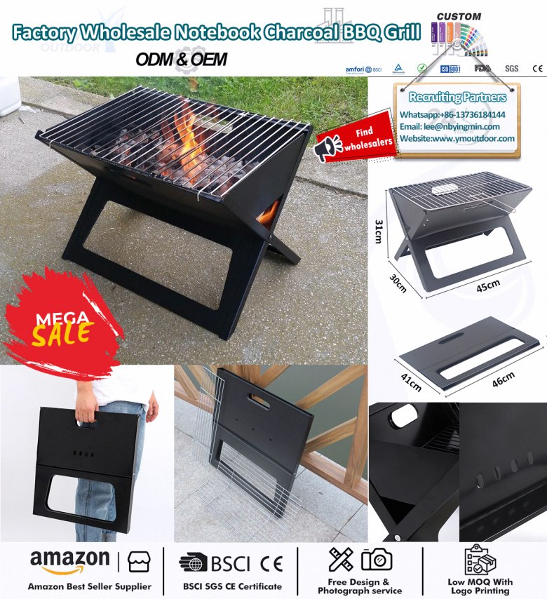 Lò nướng than di động nhỏ tuyệt vời!