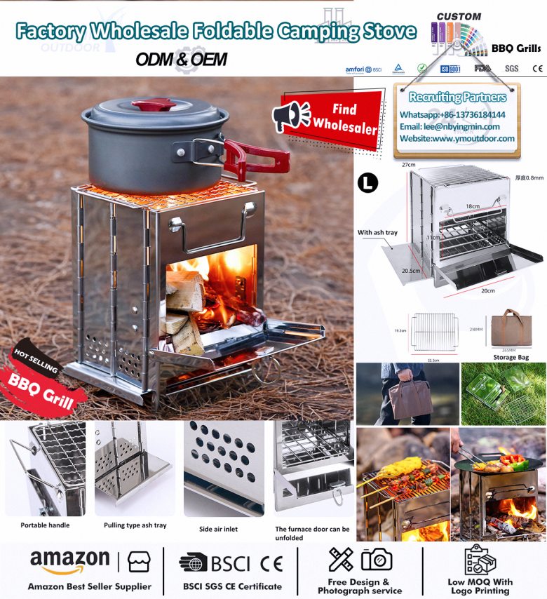 Bếp cắm trại nhỏ gọn