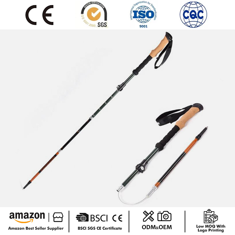 2 gậy leo núi leo núi có thể gập lại