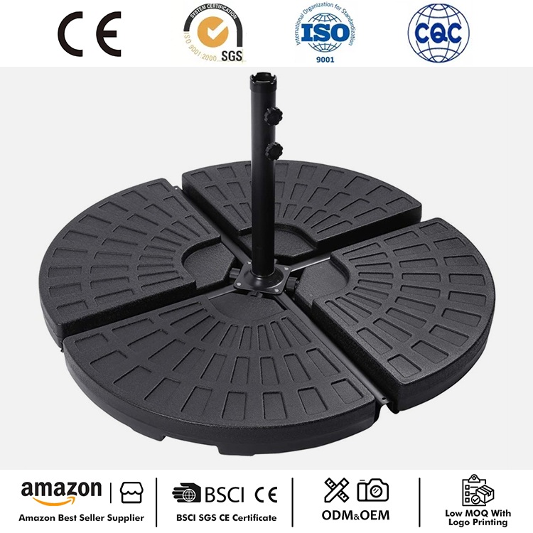 Chân đế dù hình quạt 4 CÁI