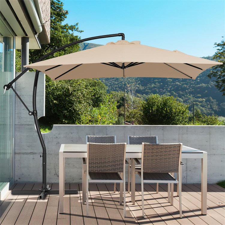 9 x 9 ft Treo Offset Patio Cantilever Umbrella