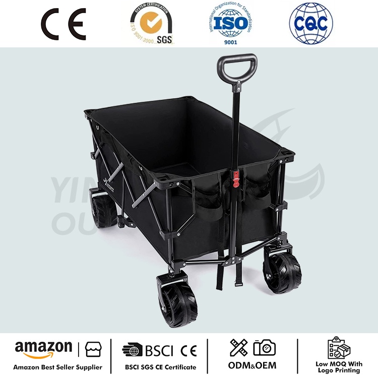 Xe đẩy tay di động làm vườn gấp