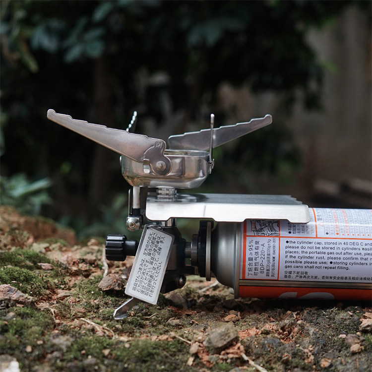 Bếp gas cắm trại mini gấp