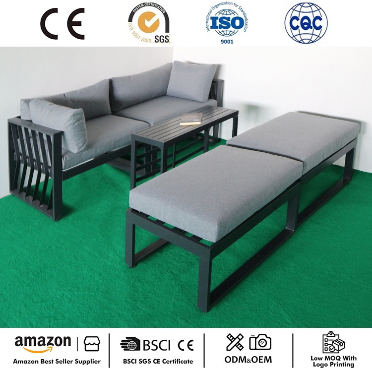 Bộ sofa cắt ngoài trời mới nhất bằng nhôm