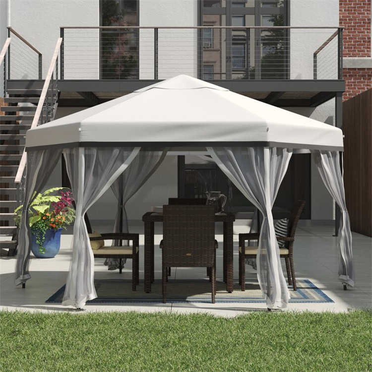 Vọng lâu hình lục giác mềm 11x11ft