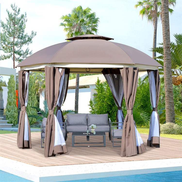 Vọng lâu sân tròn 12' x 12'