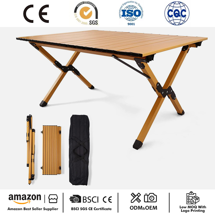 Bàn cắm trại gấp ngoài trời