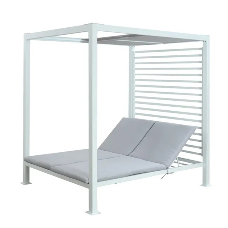 Sân ngoài trời Sunbed Bed Bed với đệm