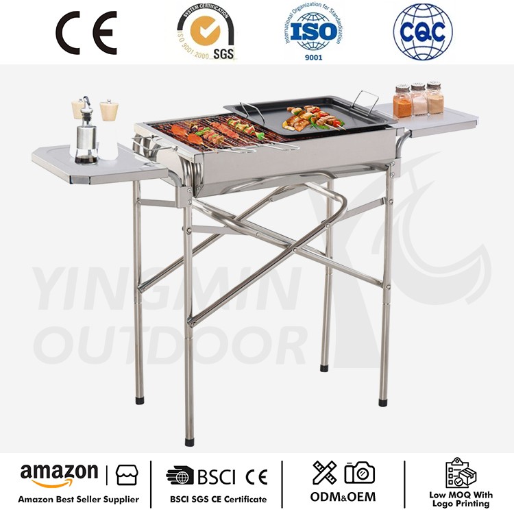Lò nướng than BBQ di động