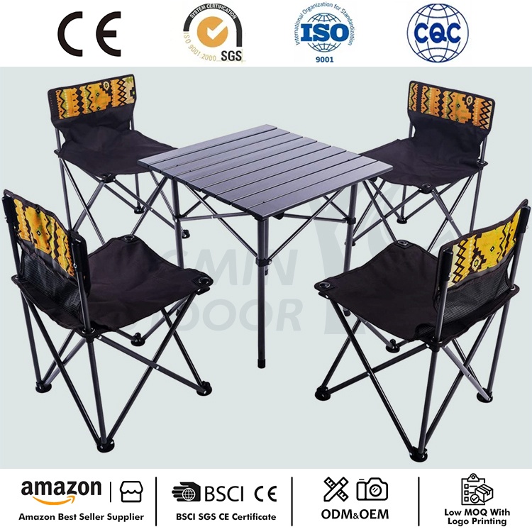 Bộ bàn ghế xếp di động