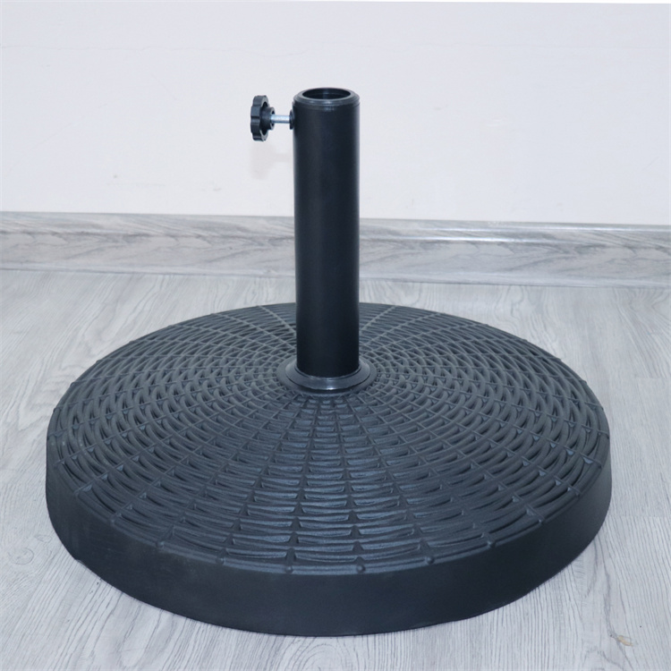 Giá đỡ dù che hiên bằng đan lát tròn 23''